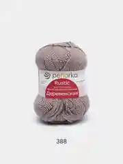 Хаки пряжа Пехорка "Деревенская", 100% шерсть, 100 г, 250 м