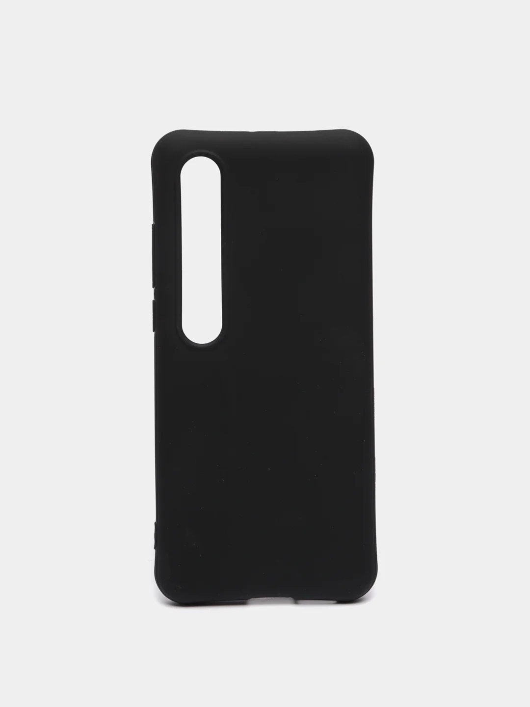 Черный мягкий и тонкий силиконовый чехол для Xiaomi Mi 10