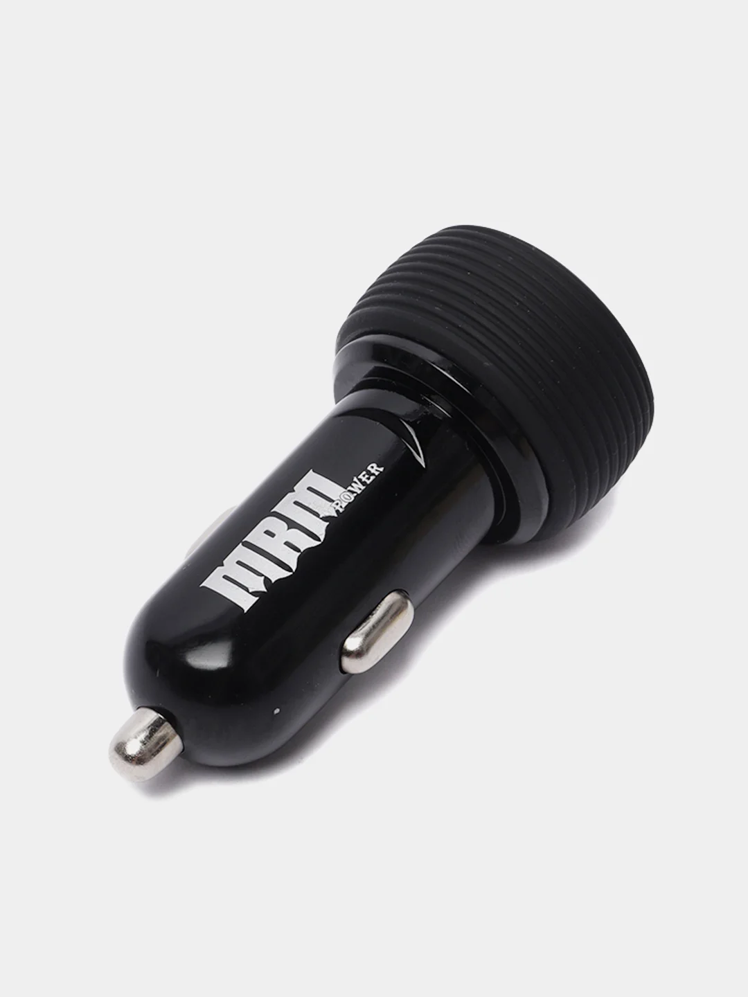Черный автомобильное зарядное устройство (АЗУ) 2хUSB