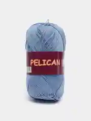 Голубой пряжа Vita Pelican, мерсеризованный хлопок, 50 г 330 м