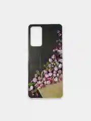 Сиреневый чехол Redmi Note 11 Pro 4G / Note 12 Pro 4G Сяоми Редми Нот 11 Про силиконовый с рисунком