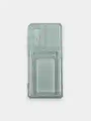 Марсала чехол противоударный Xiaomi 12 / 12X / 12S, Сяоми 12, 12X, 12С прозрачный с карманом для карты