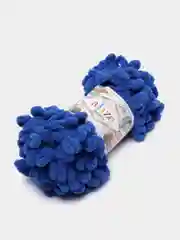 Синий пряжа Alize puffy