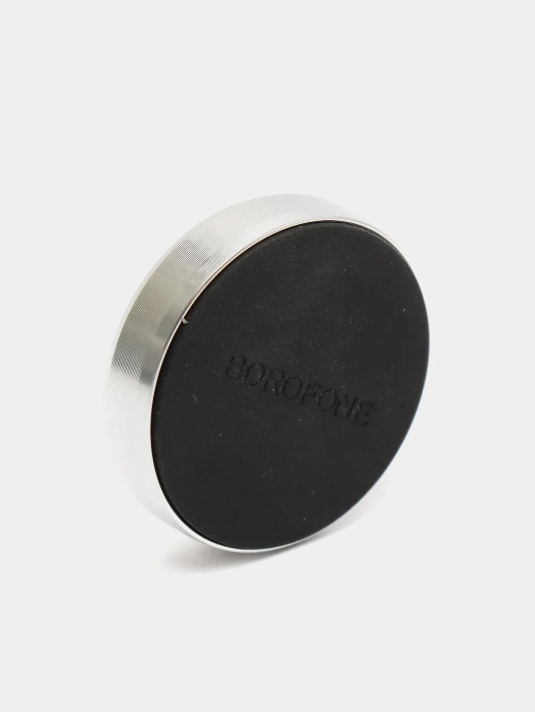 Серебряный автомобильный держатель для телефона Borofone BH7, магнитный