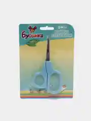 Небесно-голубой ножницы детские 0М+ "Бусинка",арт  1002