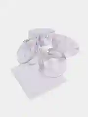 Накладки защитные на углы мебели "Бусинка", набор 4 шт, прозрачные, 2002