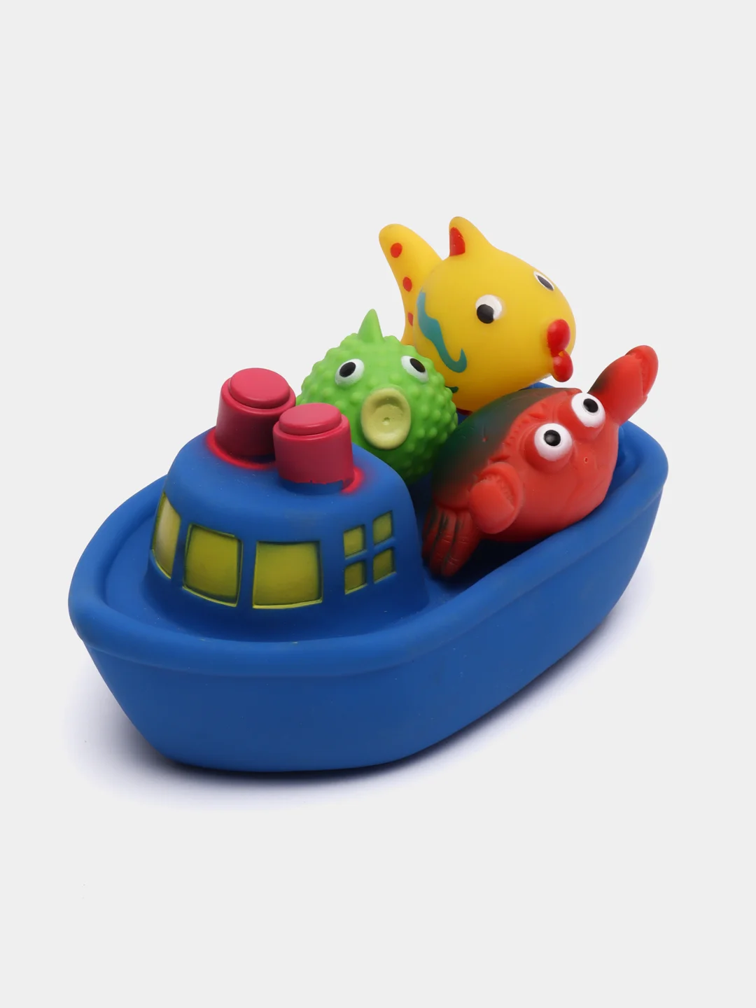 Голубой набор игрушек для купания