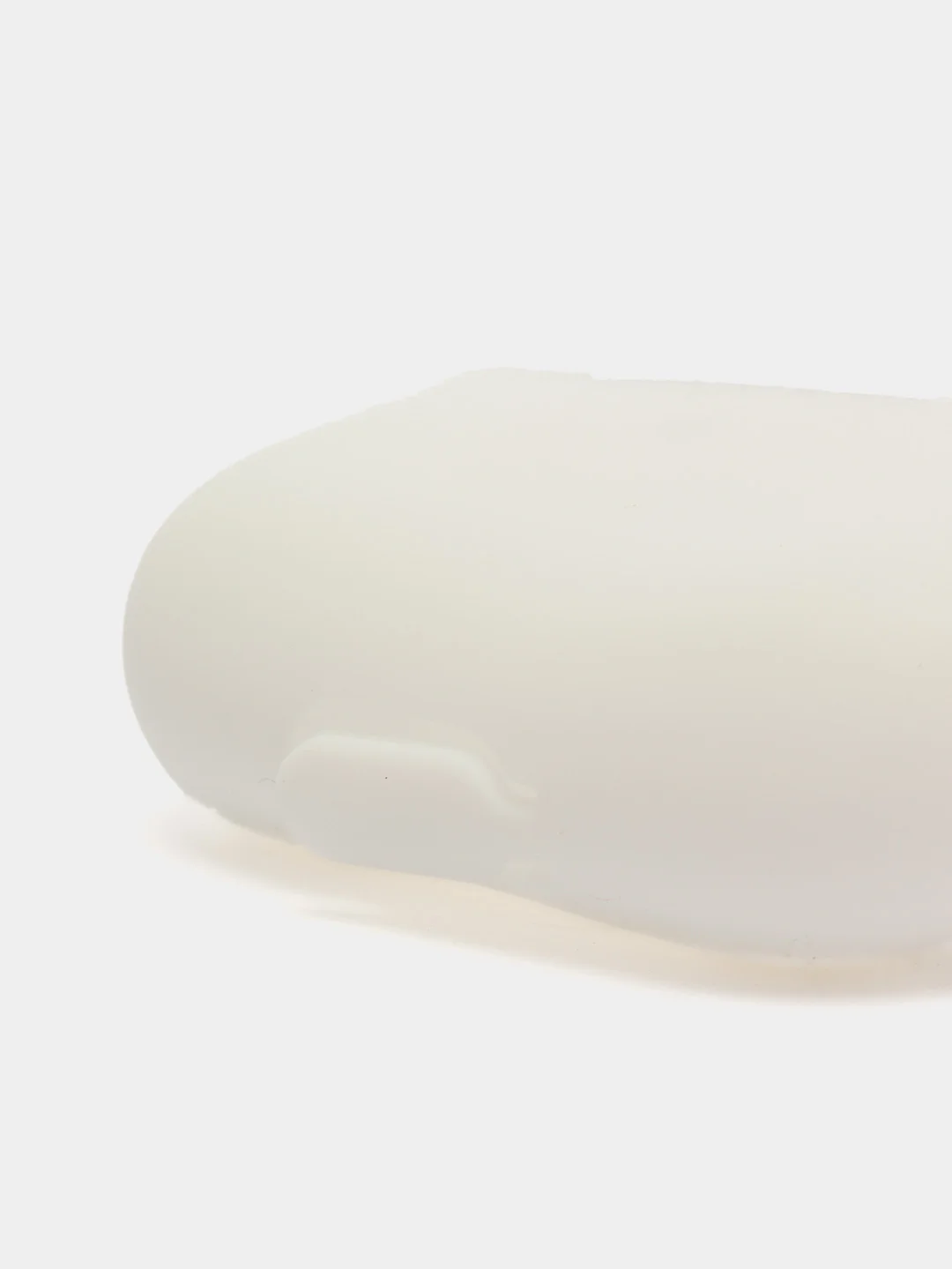 Белый силиконовый чехол для наушников Apple Airpods Pro, Airpods