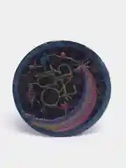 Черный термоаппликация тканевая