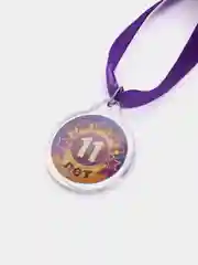 Медаль подарочная на ленте "11 лет", диаметр 4 см