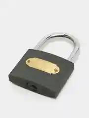Навесной замок автоматический, серый, 30, 35, 50, 63 ,75 мм