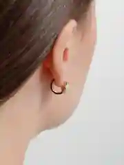 Лайм серьги с камнем Swarovski, Xuping, позолота