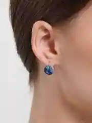 Лазурный серьги Xuping/ серьги с кристаллами/ серьги Swarovski/ серьги Сваровски
