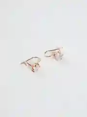 Белый серьги детские и женские из медицинского сплава, гипоаллергенные