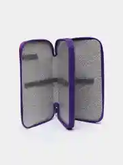 Белый пенал школьный,2 отделения