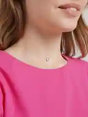 Серебряный подвеска на шею / Подвеска леска / Подвеска  Микродермал