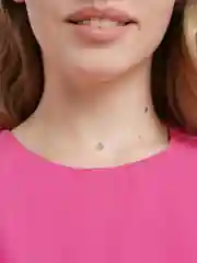 Серебряный подвеска на шею / Подвеска леска / Подвеска  Микродермал