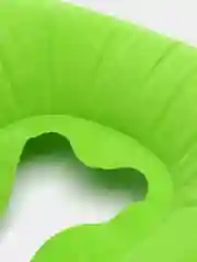 Салатовый подушка надувная под шею, дорожная, 36*30*10