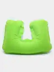 Салатовый подушка надувная под шею, дорожная, 36*30*10