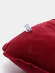 Бордовый подушка надувная под шею, дорожная, 36*30*10