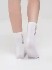 Белый носки с медведями