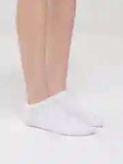 Белый носки короткие, белые, хлопковые