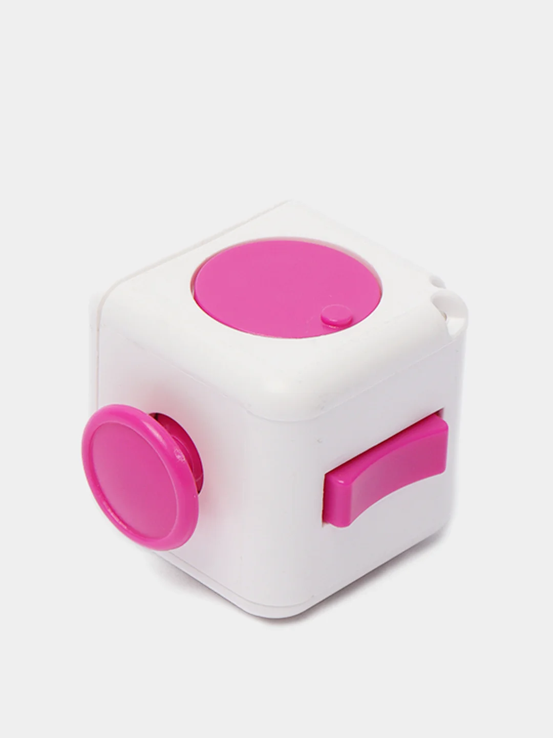 Фуксия кубик-антистресс Fidget Cube (фиджет куб) игрушка развивающая, тактильная, сенсорная