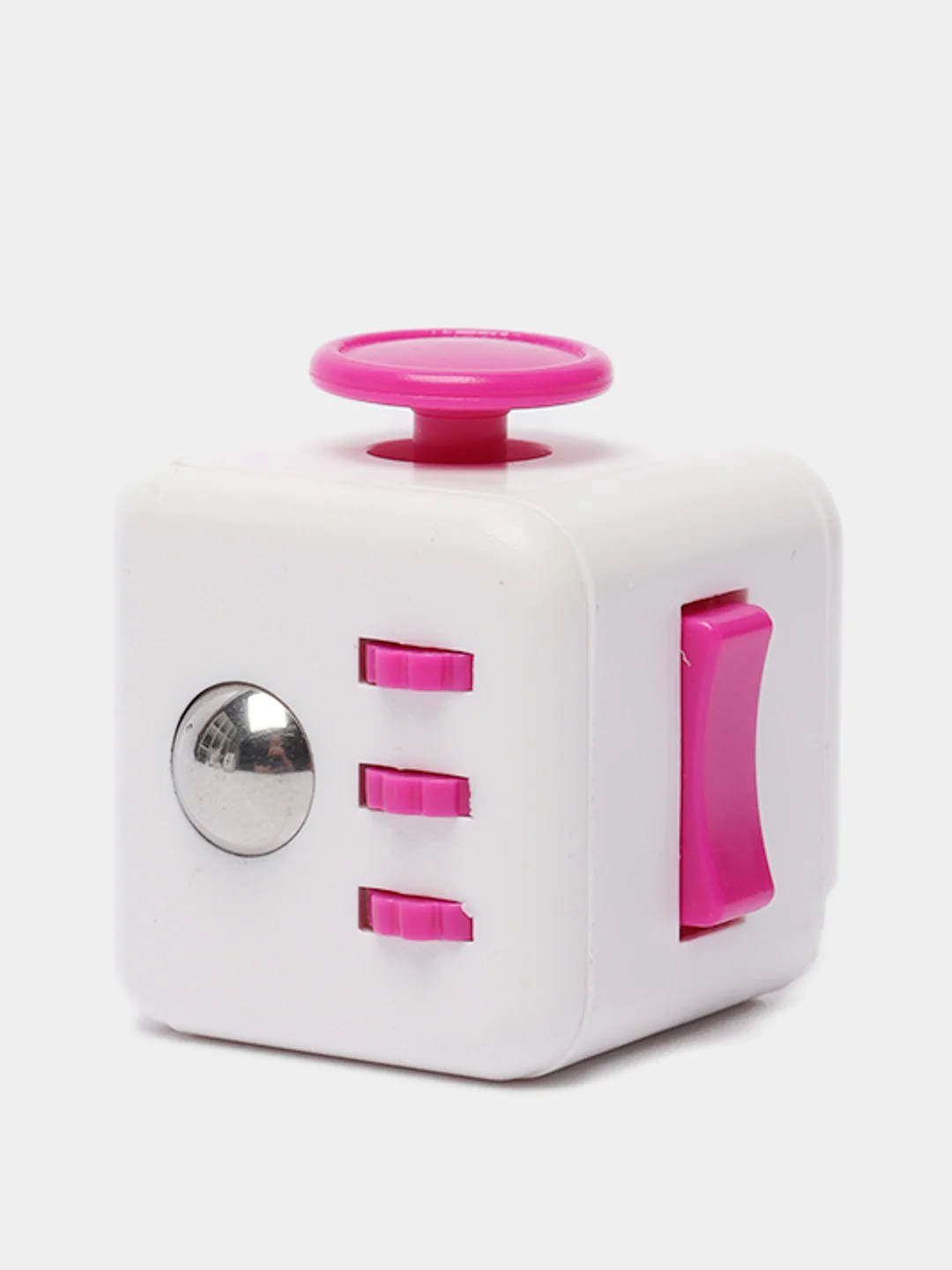 Фуксия кубик-антистресс Fidget Cube (фиджет куб) игрушка развивающая, тактильная, сенсорная