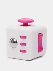 Фуксия кубик-антистресс Fidget Cube (фиджет куб) игрушка развивающая, тактильная, сенсорная