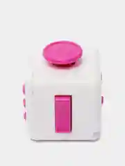 Фуксия кубик-антистресс Fidget Cube (фиджет куб) игрушка развивающая, тактильная, сенсорная