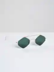 Зеленый солнцезащитные очки, в форме ромба