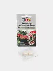 Белый активатор роста и цветения для комн.цветов, ТМ JOY, 2 табл