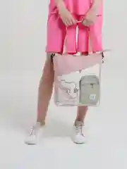 Розовый сумка-шоппер