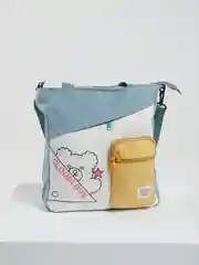 Бирюзовый сумка-шоппер