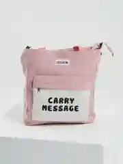 Розовый сумка-шоппер