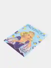 Голубой раскраска "Мисс Россия"