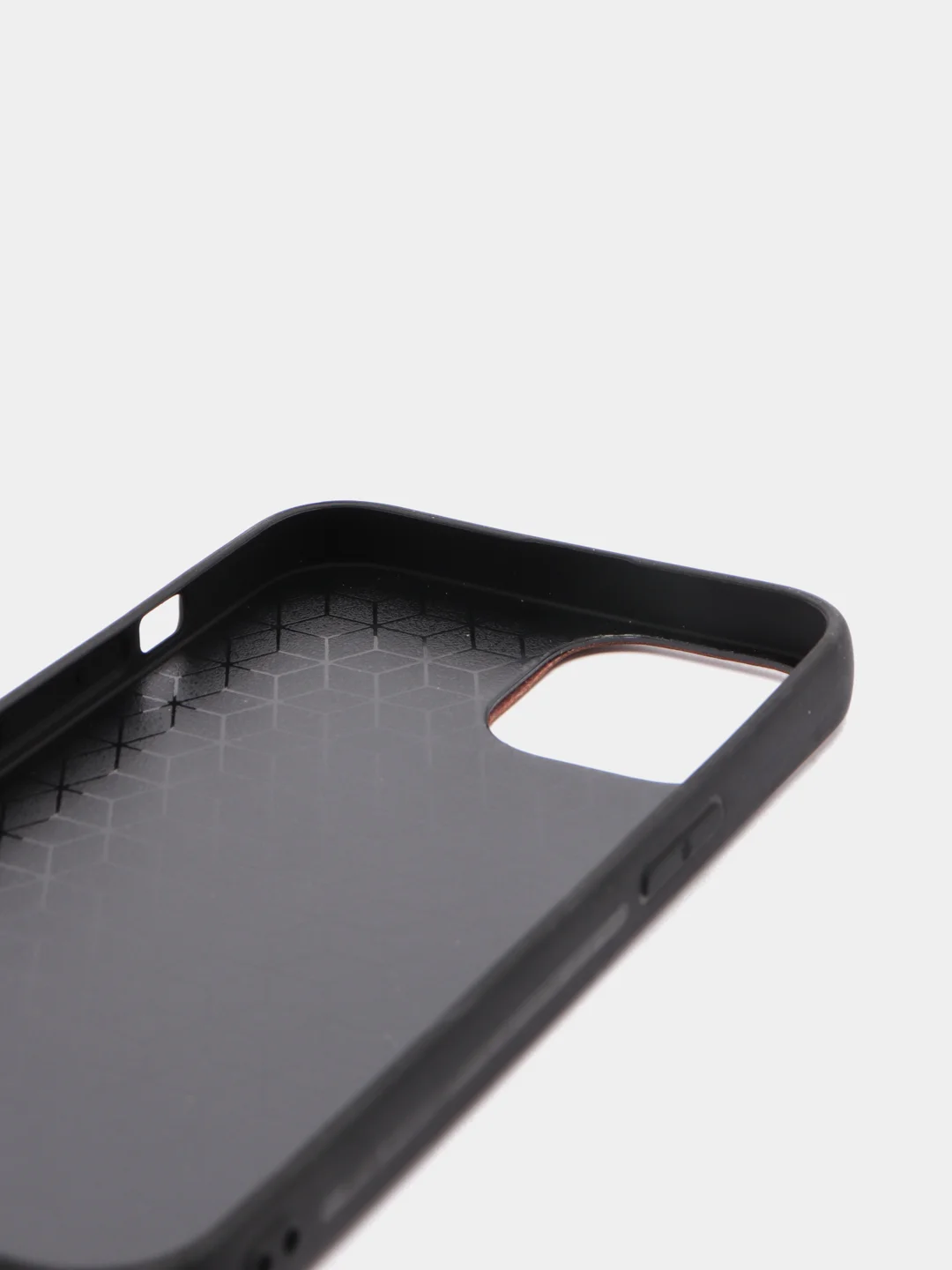 Коричневый чехол для iPhone 11 / 12 13 Pro Max, кожаный айфон про макс