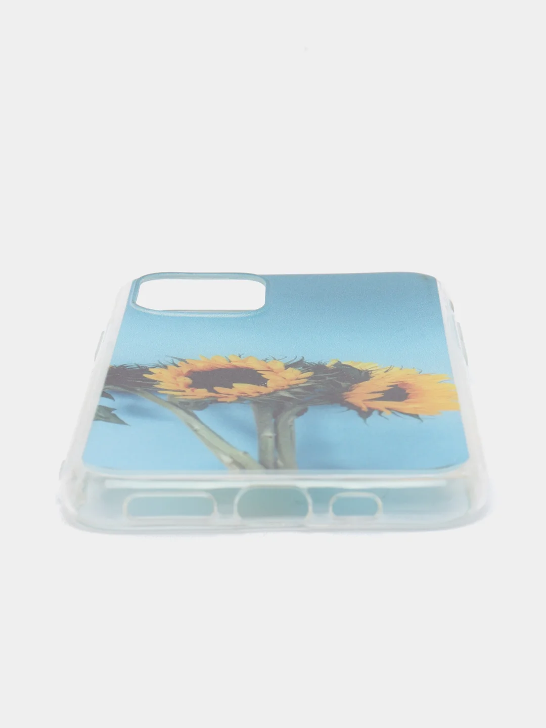 Синий чехол с цветным принтом картинки iPhone 5S/SE/6/6S/7/8/Plus/X/XS/XR/11/12/Mini/Pro/Max