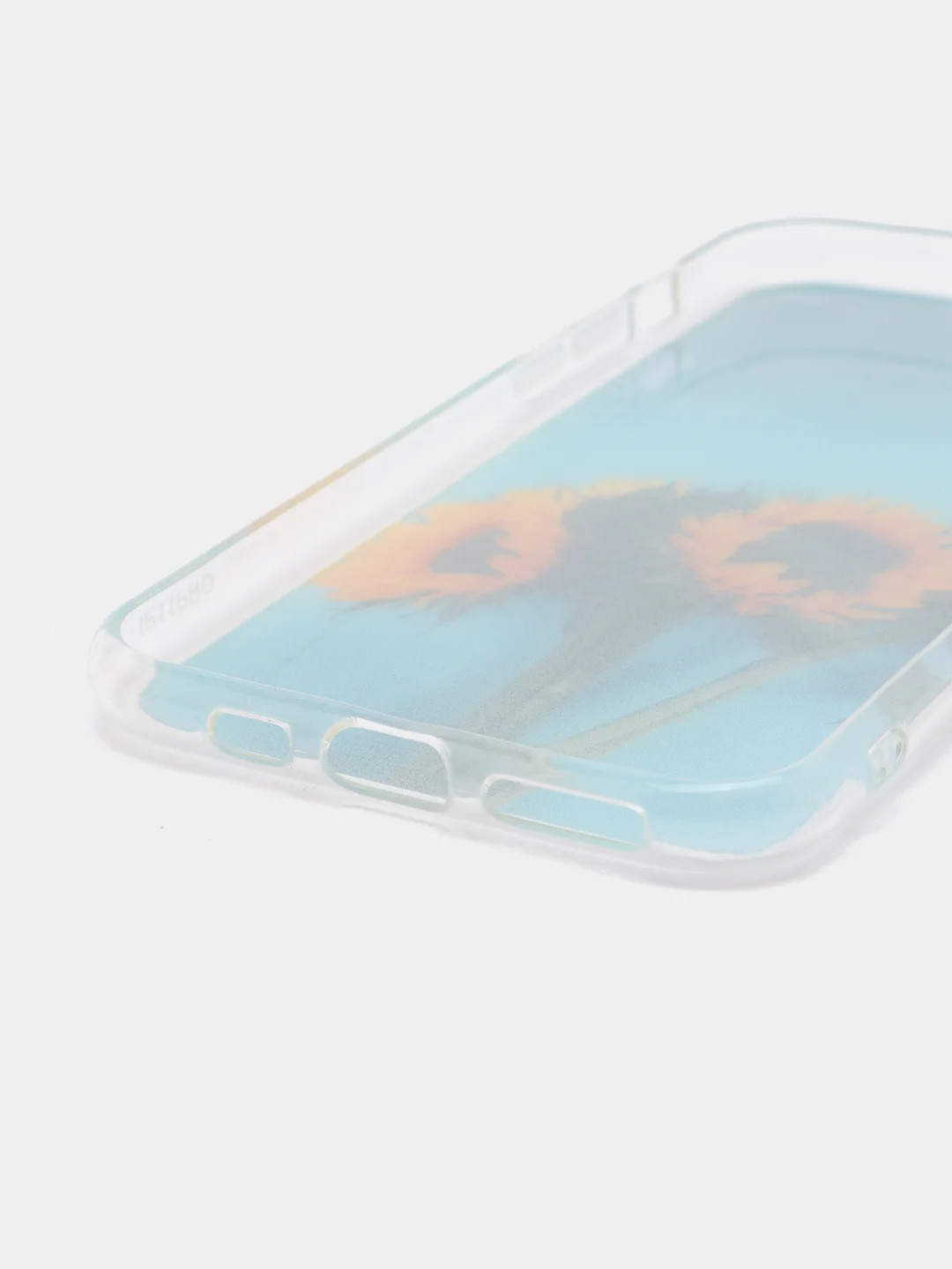 Синий чехол с цветным принтом картинки iPhone 5S/SE/6/6S/7/8/Plus/X/XS/XR/11/12/Mini/Pro/Max