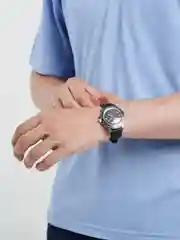 Черный часы мужские, наручные, механические, командирские