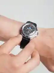Черный часы мужские, наручные, механические, командирские