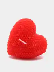 Свеча "Сердце" 6,5см красное