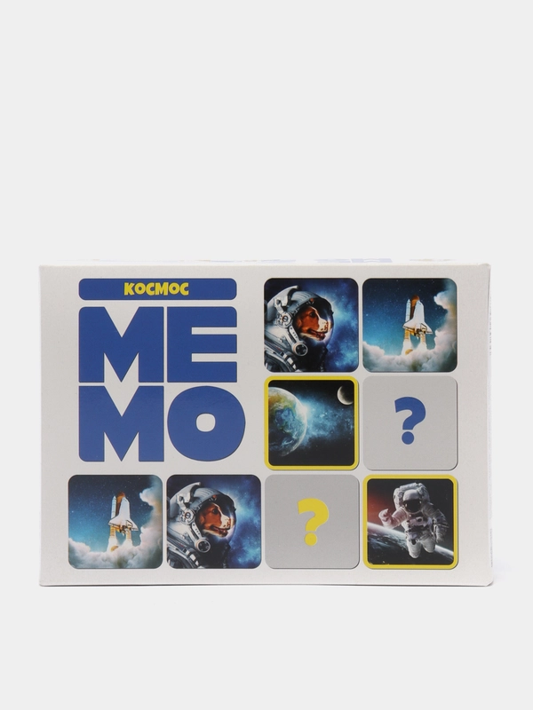 Игра настольная МЕМО "Космос", 50 карточек, 17 х 12 х 3 см