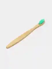 Зеленый бамбуковая зубная щетка