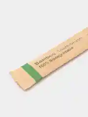Зеленый бамбуковая зубная щетка