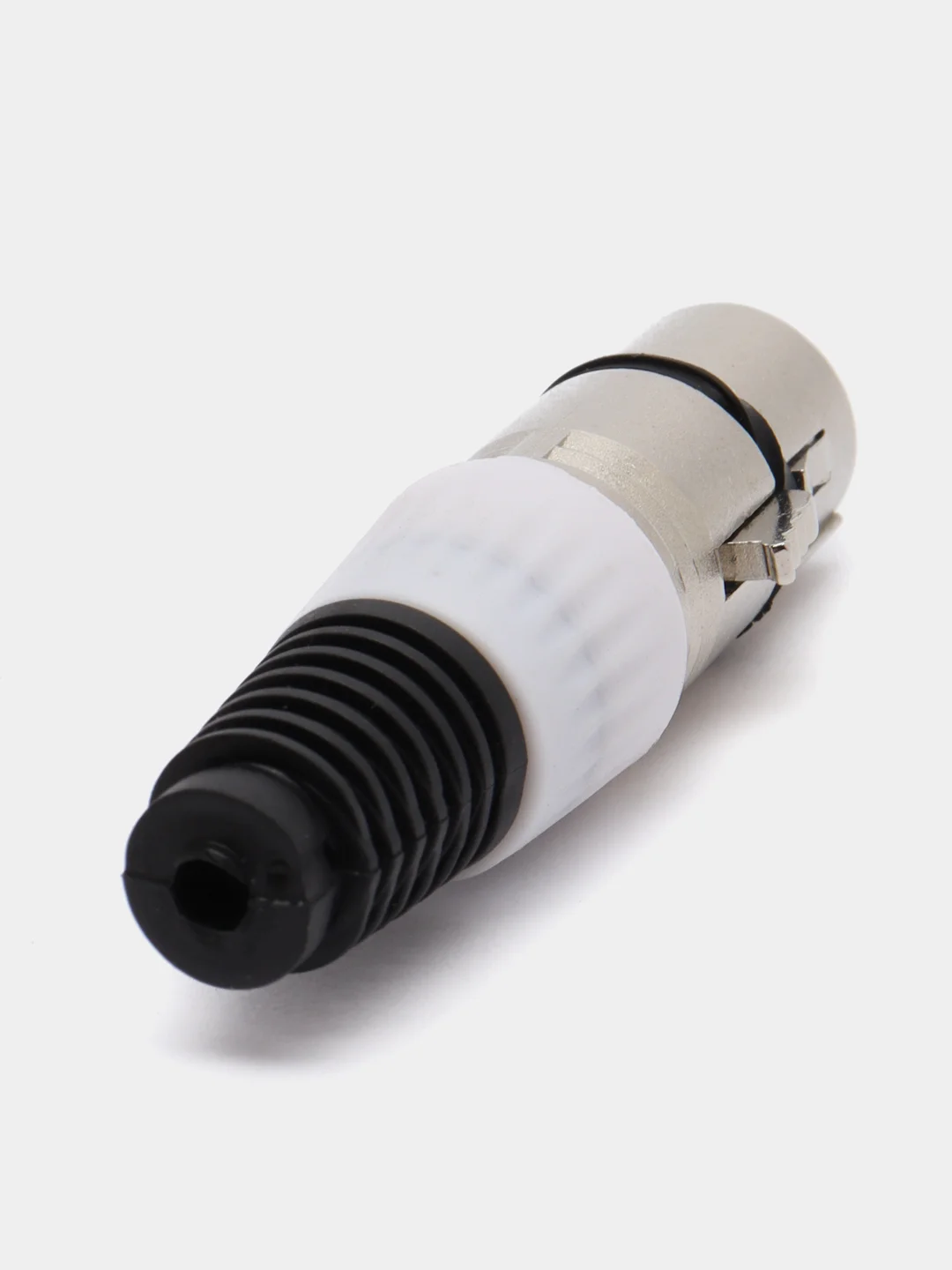 Белый разъем XLR / CANON (гнездо на кабель) тип2