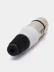 Белый разъем XLR / CANON (гнездо на кабель) тип2