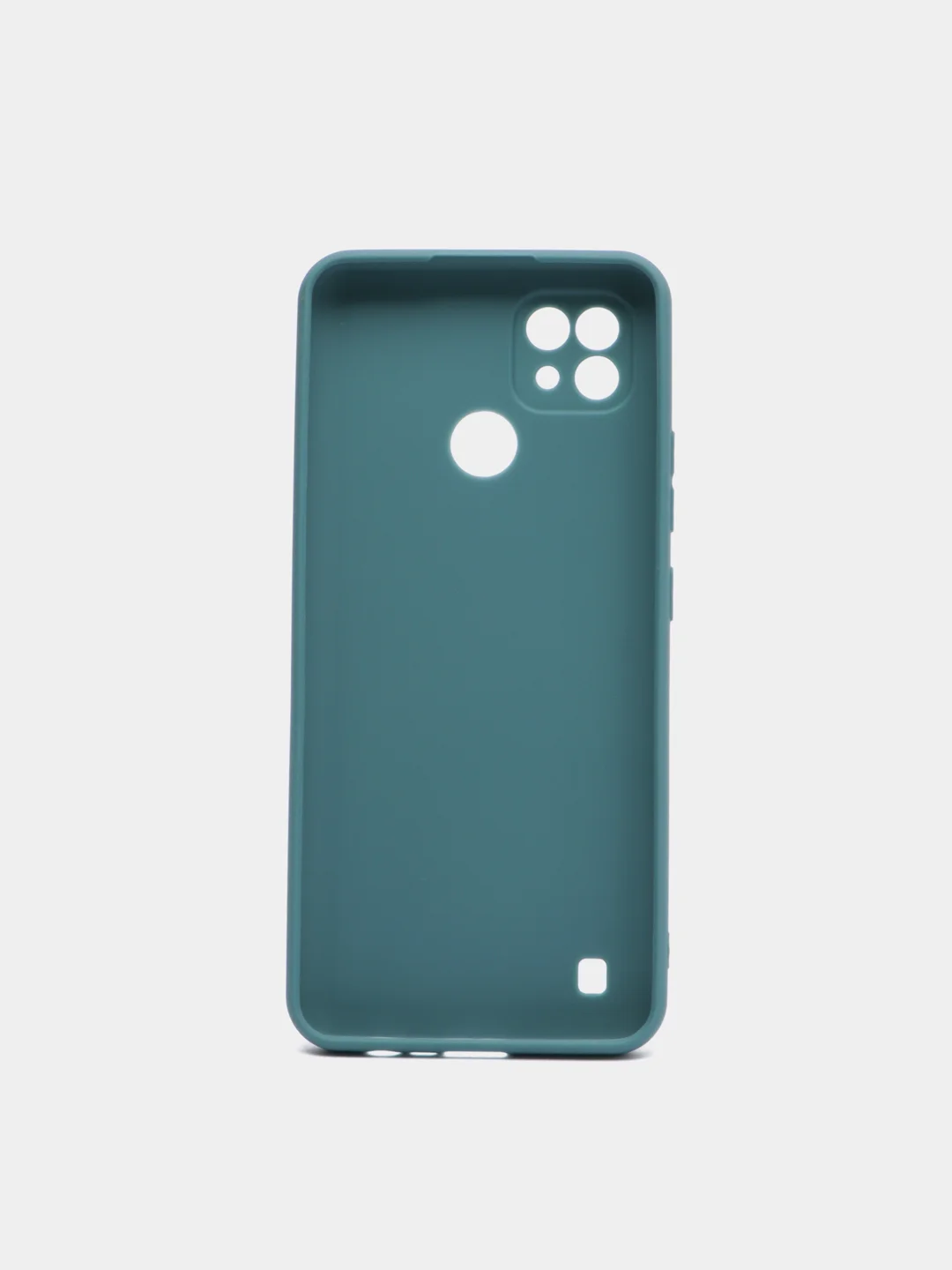 Морской чехол для Realme C21 силиконовый матовый однотонный