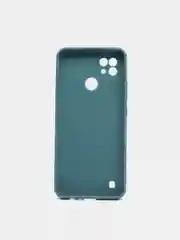 Морской чехол для Realme C21 силиконовый матовый однотонный