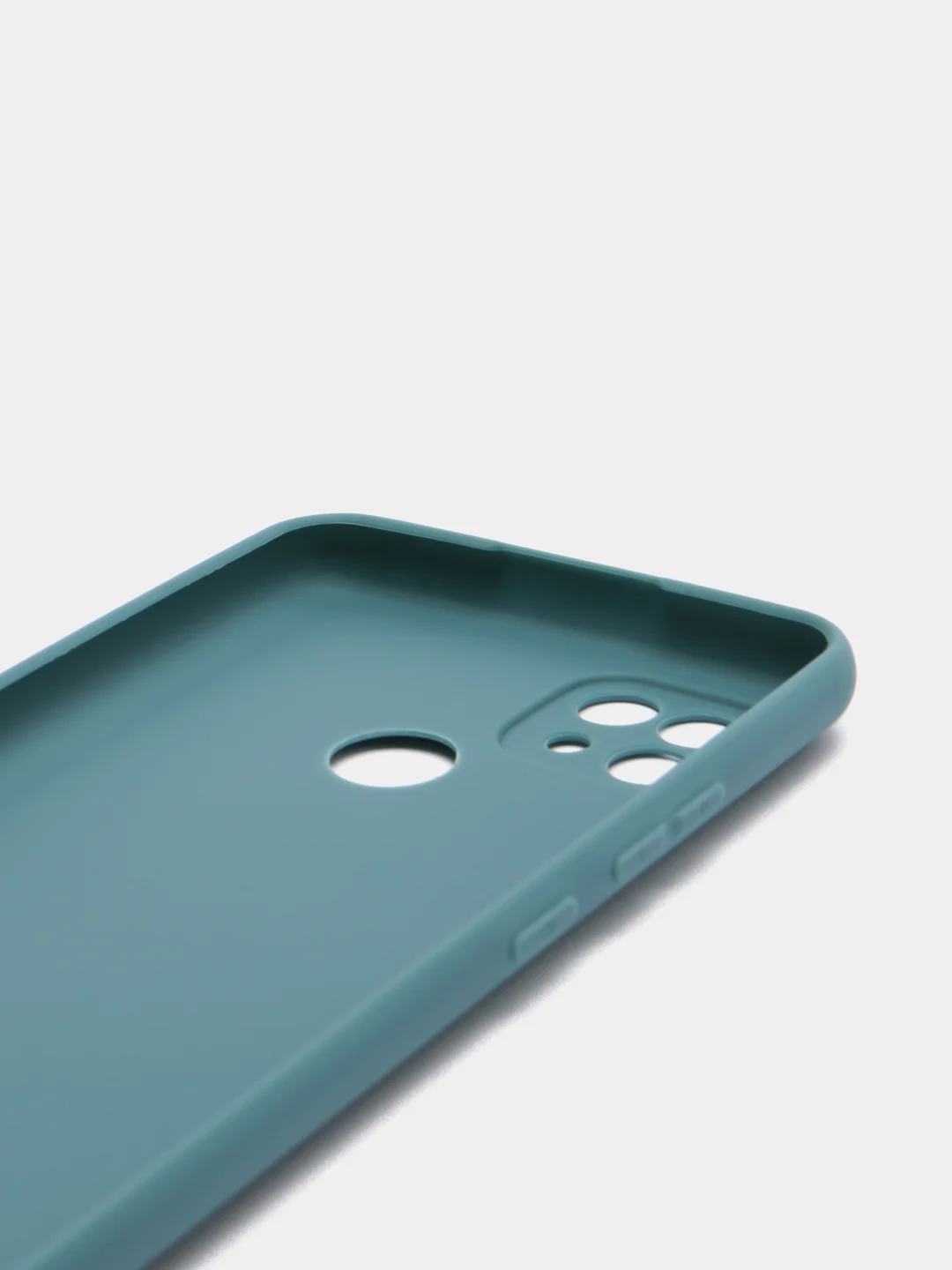 Морской чехол для Realme C21 силиконовый матовый однотонный